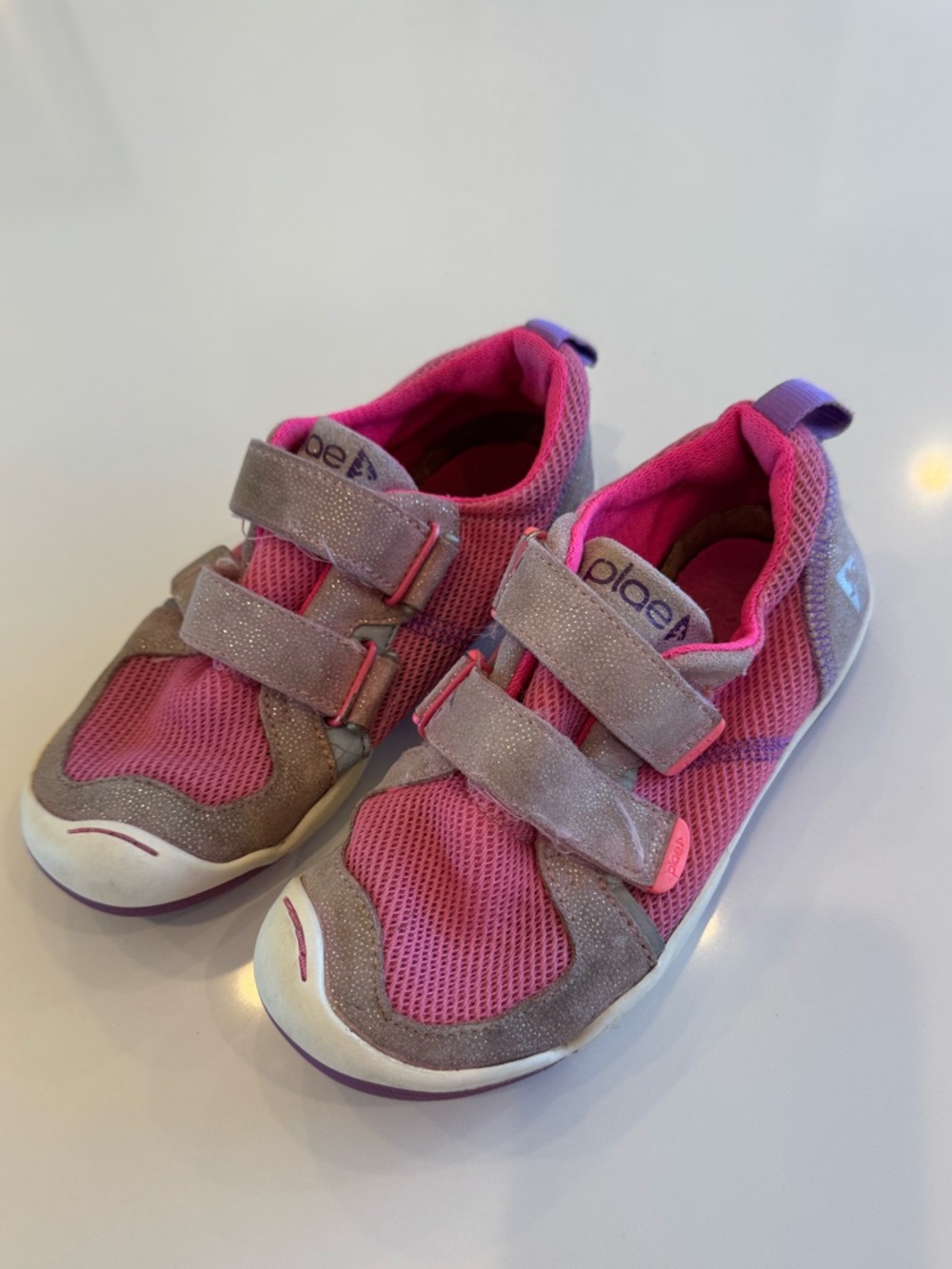 Plae 12.5 TY tennis shoes in pink / dewberry color